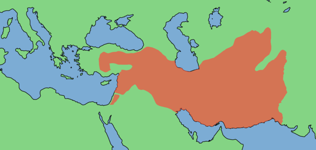 セレウコス朝ペルシャの勢力図