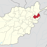 ヌーリスタン州の位置図