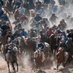 競技中のブズカシ