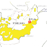 アフガニスタンのパシュトゥーン人の居住地域