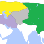 分裂後のモンゴル帝国