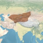 1300年頃のチャガタイ・ハン国