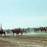 ブズカシの戦いの前の様子